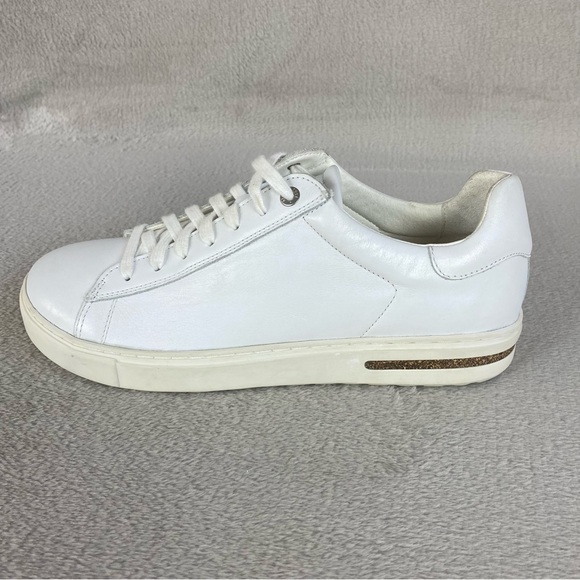 Birkenstock Bend Low Decon Women's Sneakers US 10 EU 41 White Leather Comfort - Picture 3 of 11